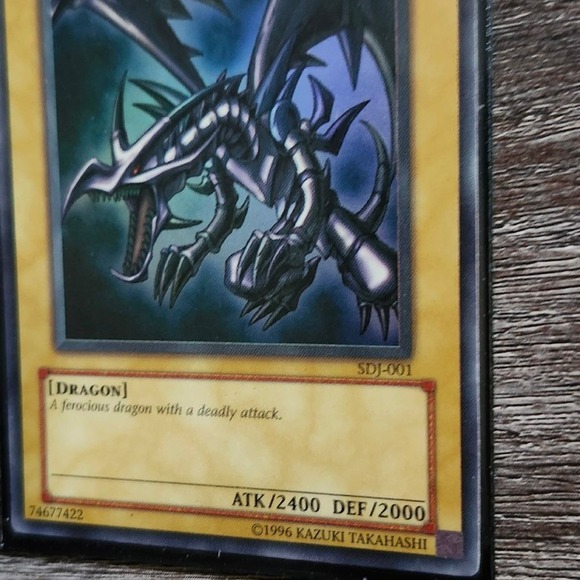 2 Red Eyes B. Dragon-Vintage Red Eyes Black Dragon LIMITED EDITION SECRET RARE - Picture 4 of 6